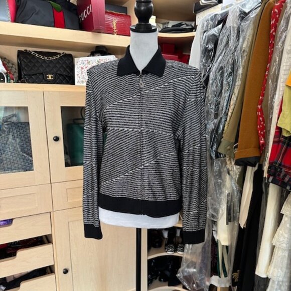 St. John Sport Jackets & Blazers - St. John Sport Stripped Size S Evening Jacket